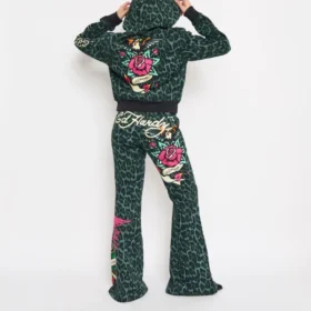 Anchor Rose Boot Cut Sweatpants