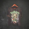 Black Rose Boxy Tee – Sunfade Grey
