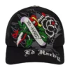 Black Rose Rhinestone Trucker Hat Black Rose Rhinestone Trucker Hat