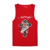 Cross Rhinestone Tank Top