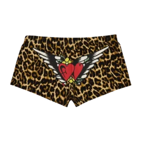 Leopard Booty Shorts