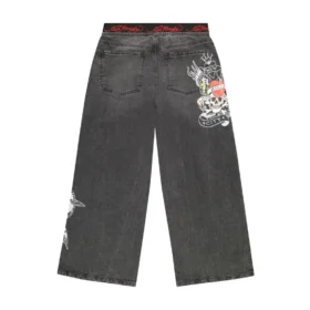 LKS Dragon Elastic Band Jeans