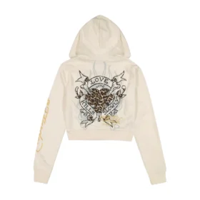LKS Skull Zip Front Hoodie