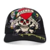 Rhinestone LKS Skull Hat Rhinestone LKS Skull Hat