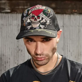 Rhinestone LKS Skull Hat Rhinestone LKS Skull Hat