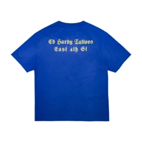 Sacred Heart Boxy Tee – Vintage Cobalt