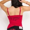 Sacred Heart Wings Stretch Cotton Cami