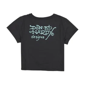 Skull Butterfly Baby Tee