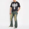 Skull Crosses Throwback Bootcut Jeans Skull Crosses Throwback Bootcut Jeans
