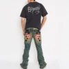 Skull Crosses Throwback Bootcut Jeans Skull Crosses Throwback Bootcut Jeans