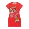 Skull Dagger Mesh Tee Dress Skull Dagger Mesh Tee Dress