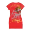 Skull Dagger Mesh Tee Dress Skull Dagger Mesh Tee Dress
