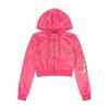 Tattoo Eagle Y2K Velour Hoodie Tattoo Eagle Y2K Velour Hoodie
