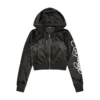 Tiger Head Y2K Velour Hoodie Tiger Head Y2K Velour Hoodie