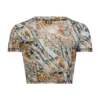 Tiger Print Mesh Shirt Tiger Print Mesh Shirt