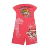 Tiger Skull Ribbed Tube Romper Tiger Skull Ribbed Tube Romper
