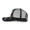 Tiger Skull Trucker Hat – Black